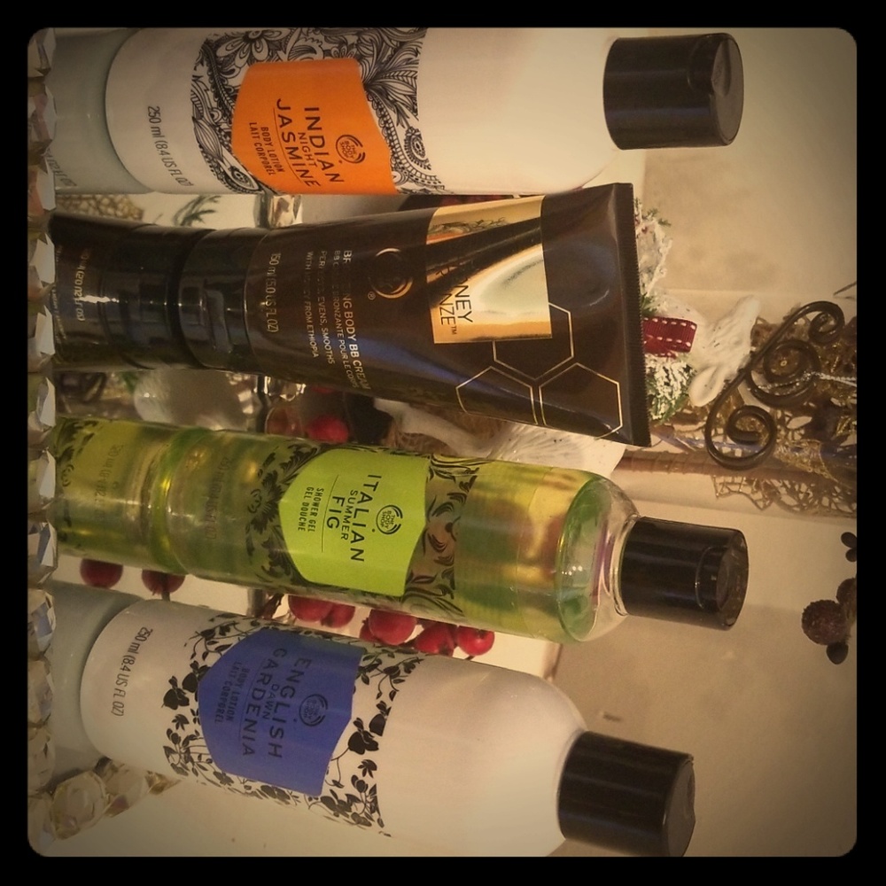 Body shop lotions